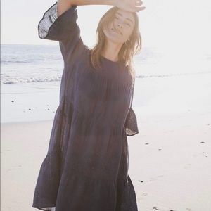 NWT Outerknown Currents Dress XS Organic Cotton